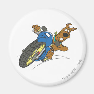 Scooby-Doo Reitmotorrad Magnet