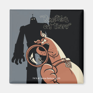 Scooby-Doo "Romethins dort draussen " Magnet
