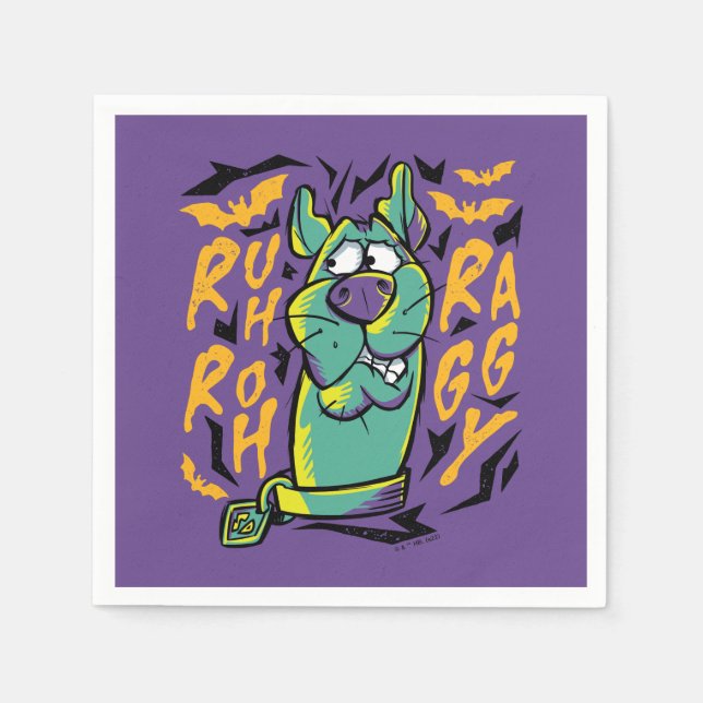 Scooby-Doo | Ruh Roh Raggy Serviette (Vorderseite)