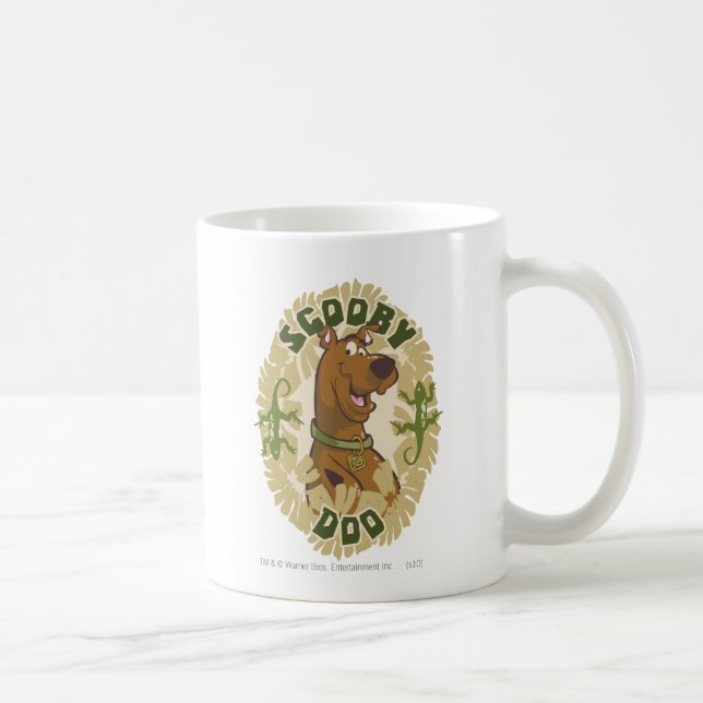Scooby-Doo Safari Grafik Kaffeetasse (Rechts)