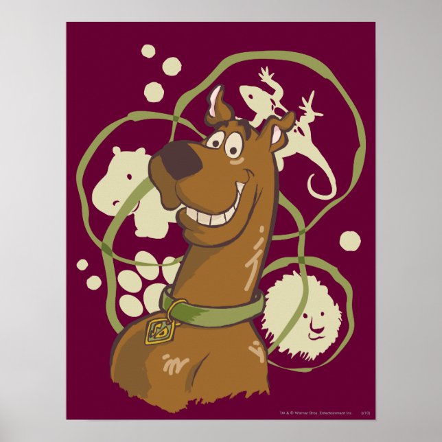 Scooby-Doo Safari Icons Poster (Vorne)