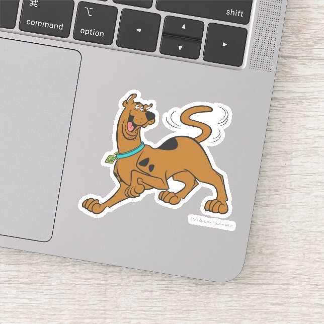 Scooby-Doo Schwanz Wag Aufkleber (Detail)