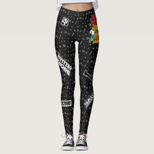 Scooby-Doo schweres "einmischen" Grafik Leggings