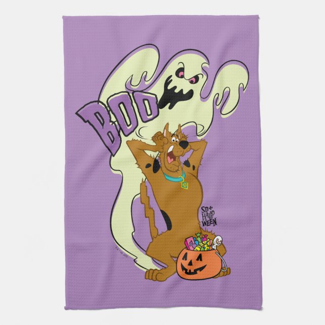 Scooby-Doo | Scooby-Doo Boo Geschirrtuch (Vertikal)