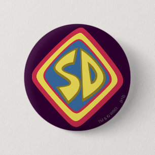 Scooby-Doo "Sd" Ikone Button