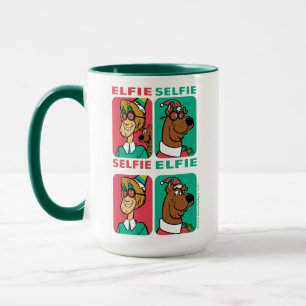 Scooby-Doo & Shaggy "Elfie Selfie" Tasse