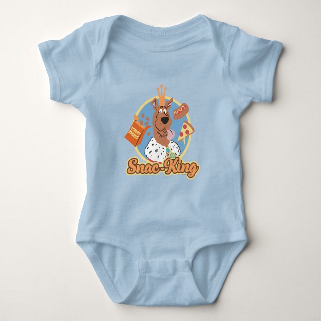 Scooby-Doo Snac-King Baby Strampler (Vorderseite)