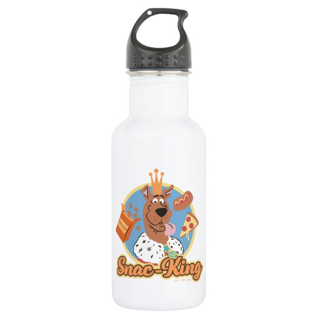 Scooby-Doo Snac-King Edelstahlflasche (Vorderseite)
