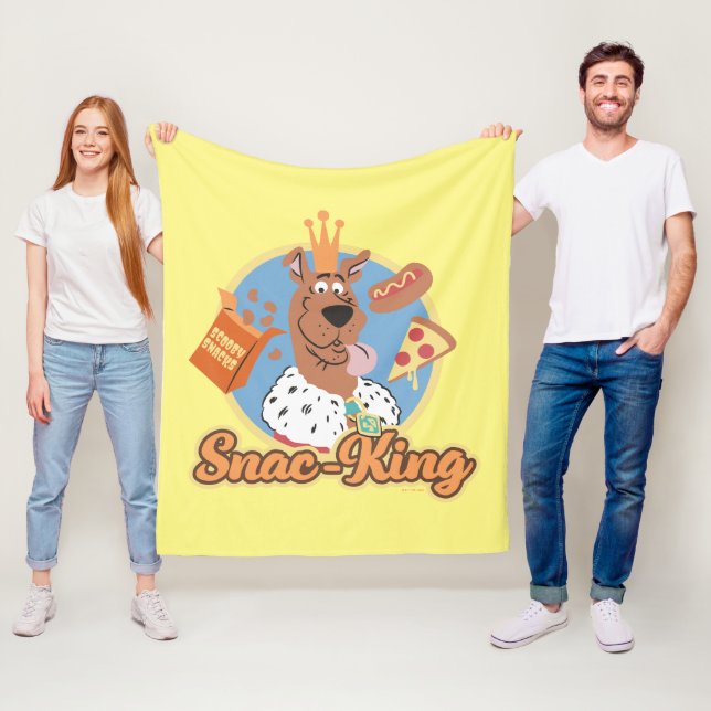 Scooby-Doo Snac-King Fleecedecke (Beispiel)