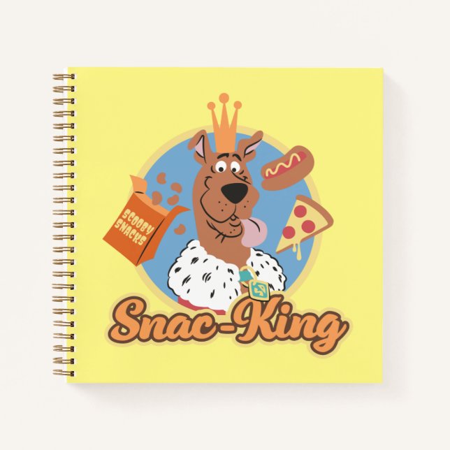 Scooby-Doo Snac-King Notizbuch (Vorderseite)