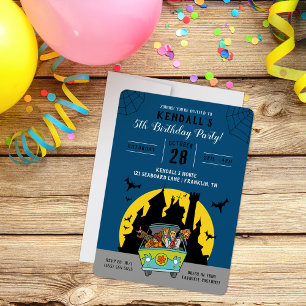 Scooby-Doo Spooktacular Halloween Geburtstag Einladung