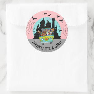 Scooby-Doo Spooktacular Halloween Kinderdusche Runder Aufkleber