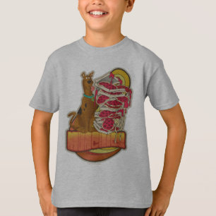 Scooby-Doo   Stapel von Pizza "Munchies" Grafik T-Shirt