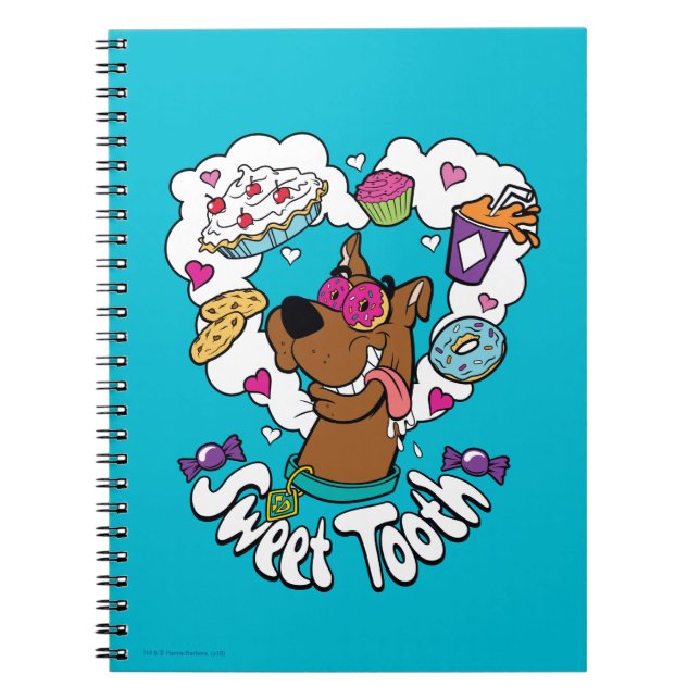 Scooby-Doo "Sweet Tooth" Notizblock (Vorderseite)