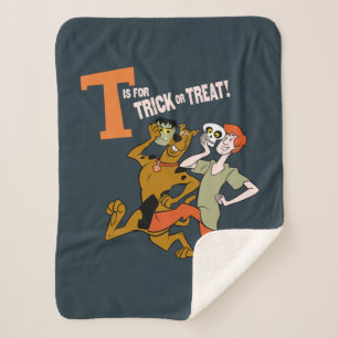 Scooby-Doo T ist für Trick oder Treat Sherpadecke