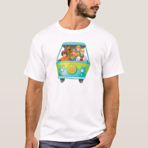 Scooby Doo & The Gang Mystery Machine Airbrush T-Shirt