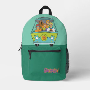 Scooby-Doo & The Gang Mystery Machine Bedruckter Rucksack
