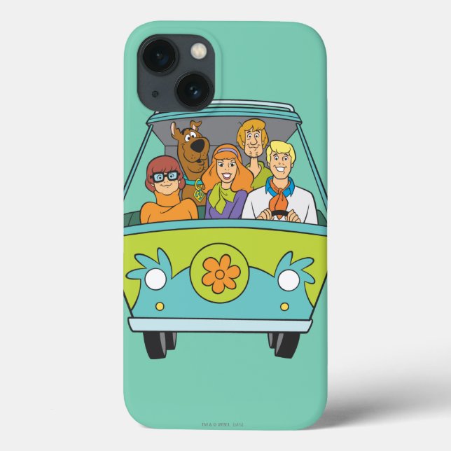 Scooby-Doo & The Gang Mystery Machine Case-Mate iPhone Hülle (Rückseite)