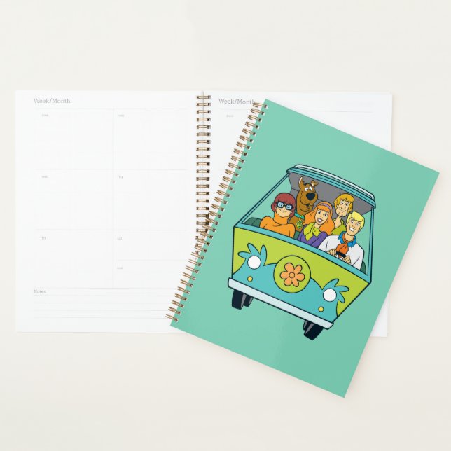 Scooby-Doo & The Gang Mystery Machine Planer (Anzeige)