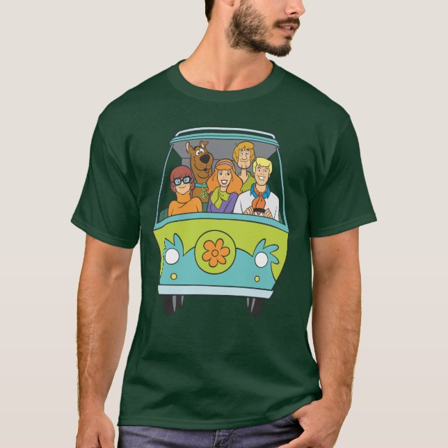 Scooby-Doo & The Gang Mystery Machine T-Shirt (Vorderseite)