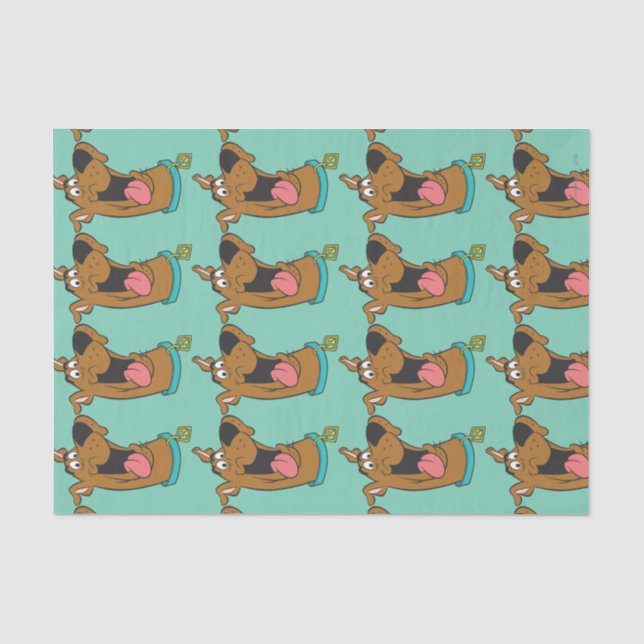 Scooby-Doo Tongue Out Seidenpapier (Vorderseite)