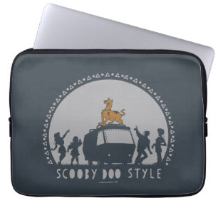 Scooby-Doo Tribal Van Silhouette Laptopschutzhülle