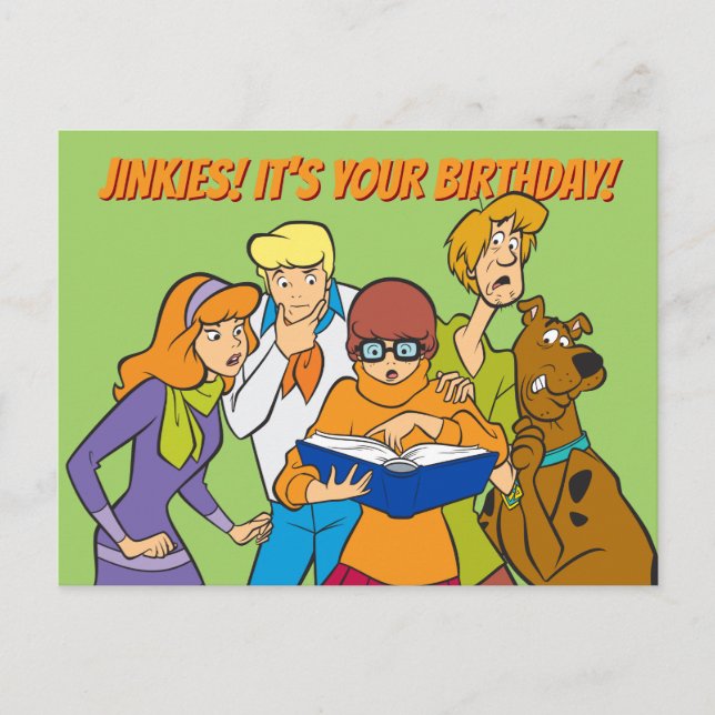 Scooby-Doo und das Gang-Investigate-Buch Postkarte (Vorderseite)