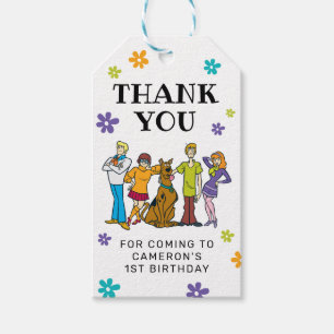 Scooby Doo und die Gang Danke Geschenkanhänger