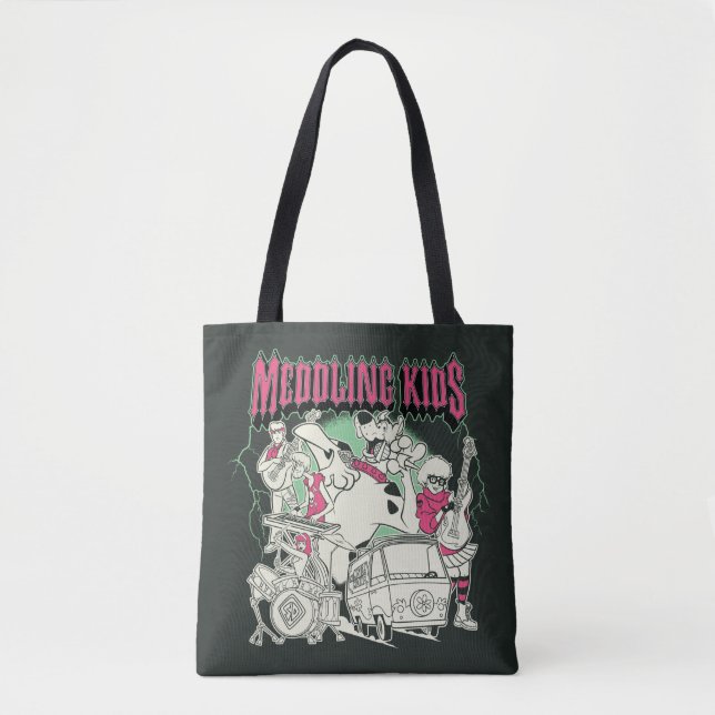 Scooby Doo und die Gang Meddling Kids Punk Band Tasche (Vorderseite)