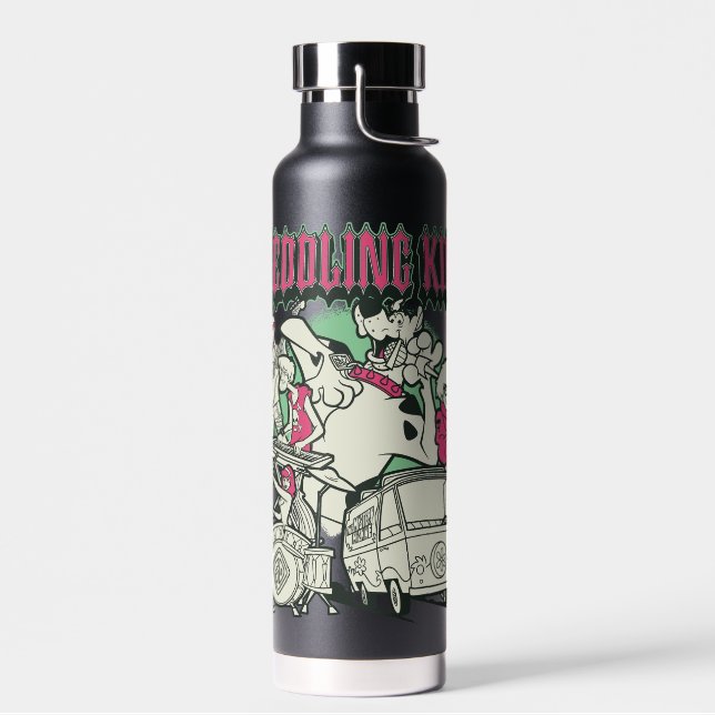 Scooby Doo und die Gang Meddling Kids Punk Band Trinkflasche (Links)