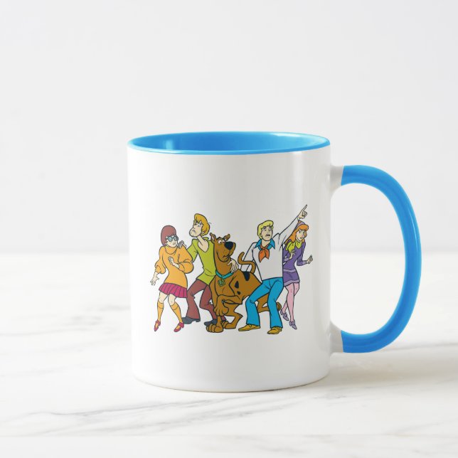 Scooby-Doo und die Gang Mystery Inc. Tasse (Rechts)