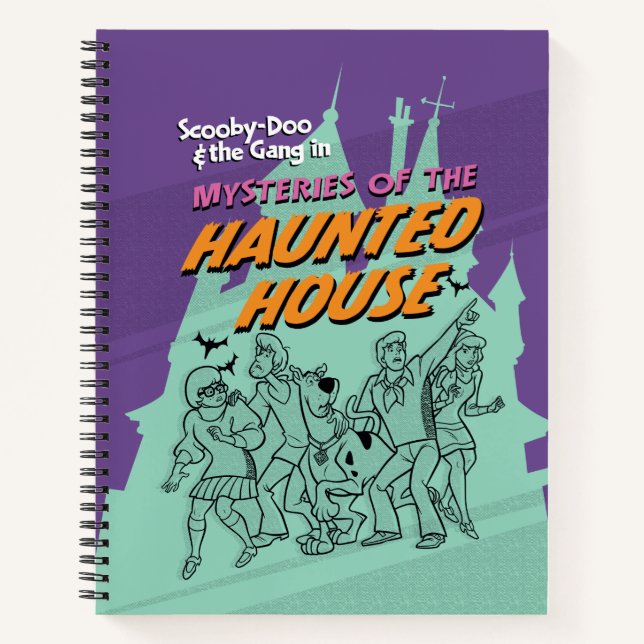Scooby-Doo und die Gang "Spuk House" Notizbuch (Vorderseite)