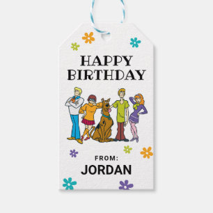 Scooby-Doo und die Gang zum Geburtstag Geschenkanhänger
