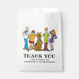 Scooby-Doo und die Gang zum Geburtstag Vielen Dank Geschenktütchen