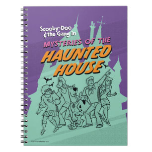 Scooby-Doo und die Gruppe "Spuk Haus " Notizblock