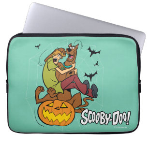 Scooby-Doo und Shaggy Halloween Fright Laptopschutzhülle