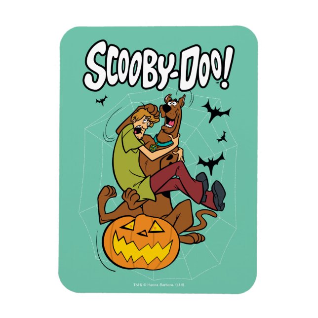 Scooby-Doo und Shaggy Halloween Fright Magnet (Vertikal)