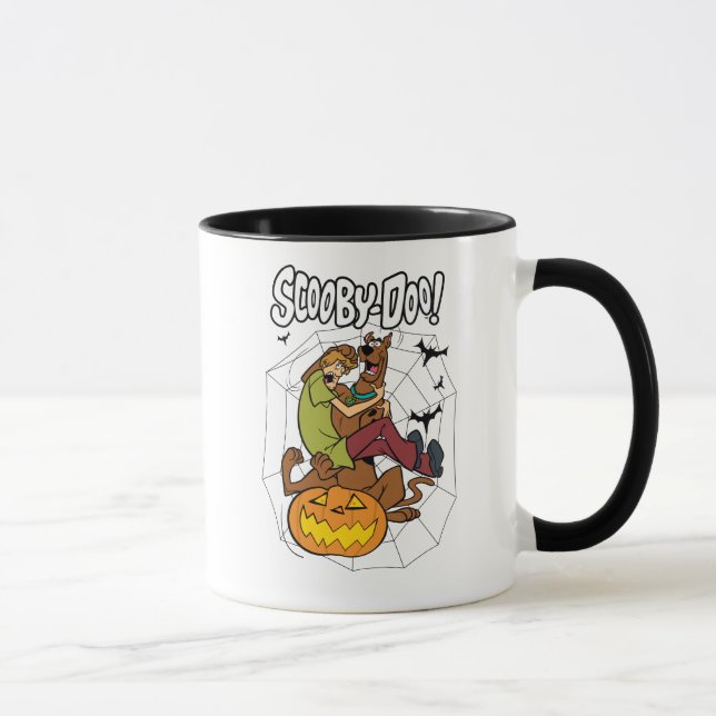 Scooby-Doo und Shaggy Halloween Fright Tasse (Rechts)