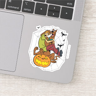 Scooby-Doo und Shaggy Halloween-Schrecken Aufkleber