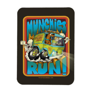 Scooby-Doo und Shaggy "Munchies Lauf! " Magnet