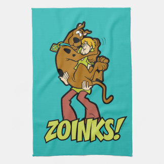 Scooby-Doo und Shaggy Zoinks! Geschirrtuch