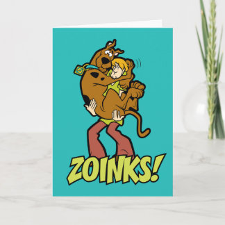Scooby-Doo und Shaggy Zoinks! Karte