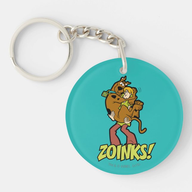 Scooby-Doo und Shaggy Zoinks! Schlüsselanhänger (Vorderseite)