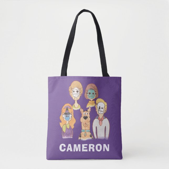Scooby-Doo | Unsere Halloween-Masken Tasche (Vorderseite)