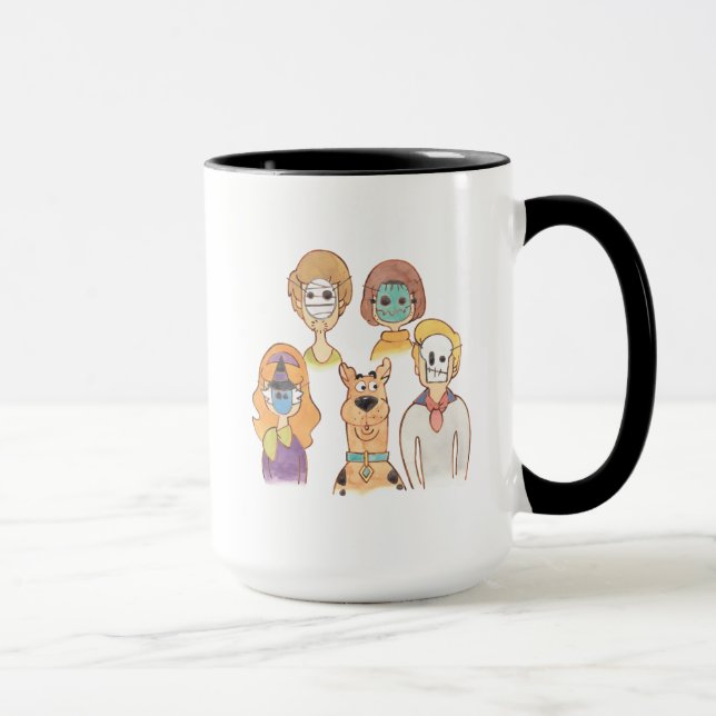 Scooby-Doo | Unsere Halloween-Masken Tasse (Rechts)