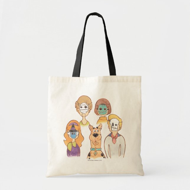 Scooby-Doo | Unsere Halloween-Masken Tragetasche (Vorne)