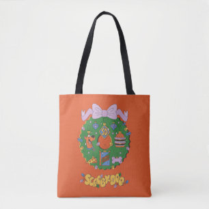 Scooby-Doo-Weihnachts-Snack-Kranz-Grafik Tasche