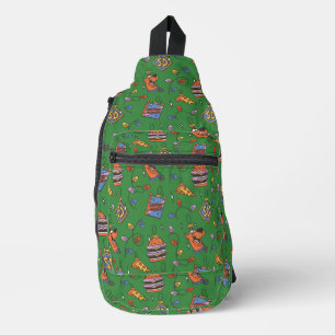 Scooby-Doo-Weihnachts-Snack-Lichter-Muster Crossbody Bag