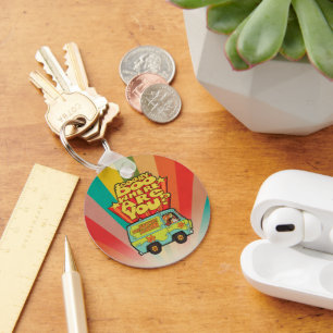 Scooby-Doo   "Where Are You?" Retro Cartoon Van Schlüsselanhänger