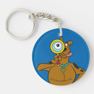 Scooby-Doo With Magnifying Glass Schlüsselanhänger